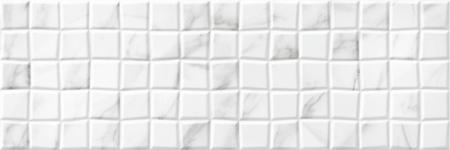 Dorian Mosaic White 25×75